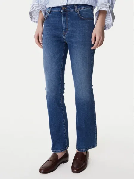Weekend Max Mara Jeansy Rapallo Skinny Fit niebieski