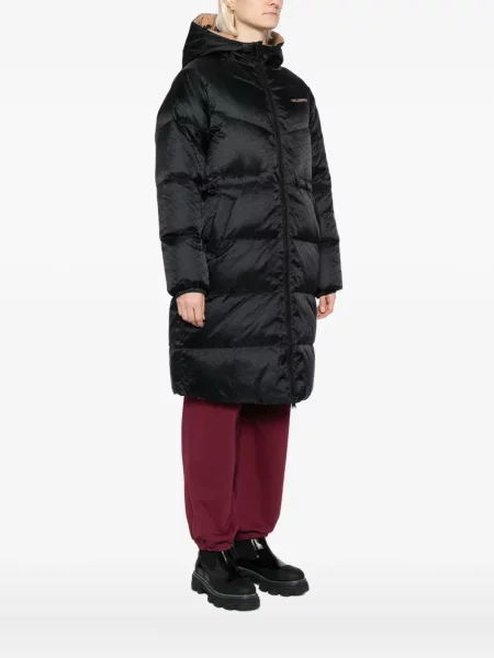 Palton Karl Lagerfeld cu broderie negru