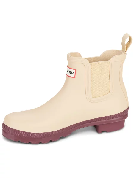 Chelsea boots Hunter béžová