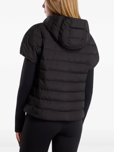 Geacă Ea7 Emporio Armani cu glugă negru