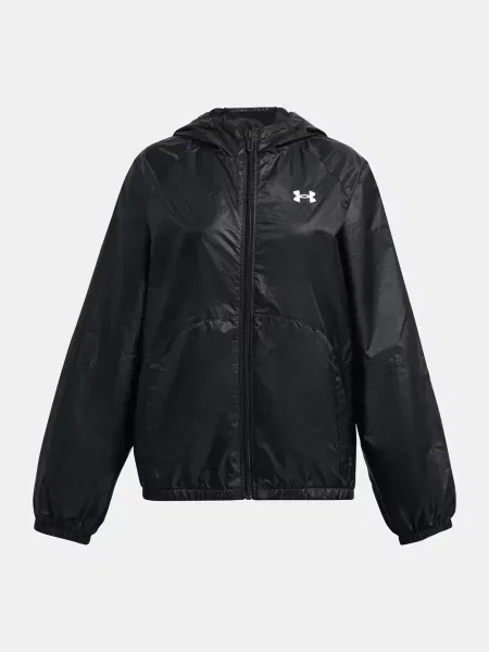 Dívčí bunda Under Armour Sport Windbreaker Jkt černá