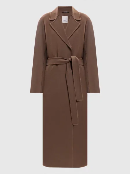 Пальто PENELOPE з вовни Max Mara коричневе