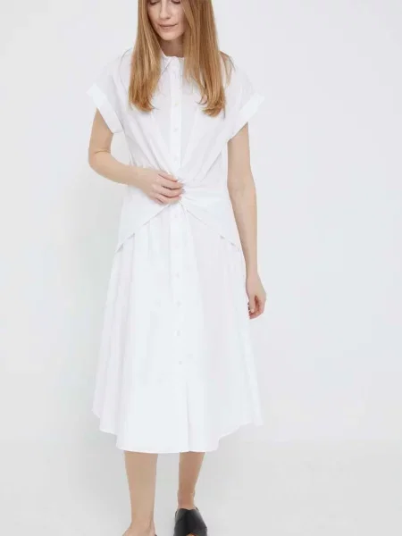 Рокля Lauren Ralph Lauren бяло