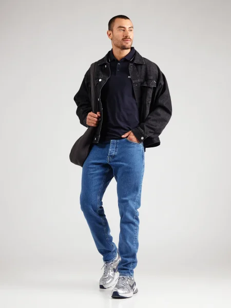 ARMANI EXCHANGE Póló tengerészkék fehér