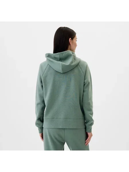 Суичър с качулка Gap зелено