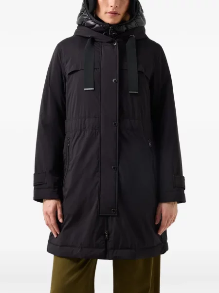 Parka Bogner s kapucí černá