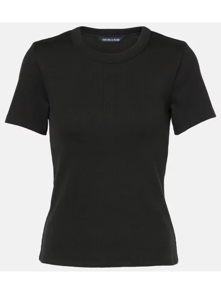 Tricou Veronica Beard din jerseu negru