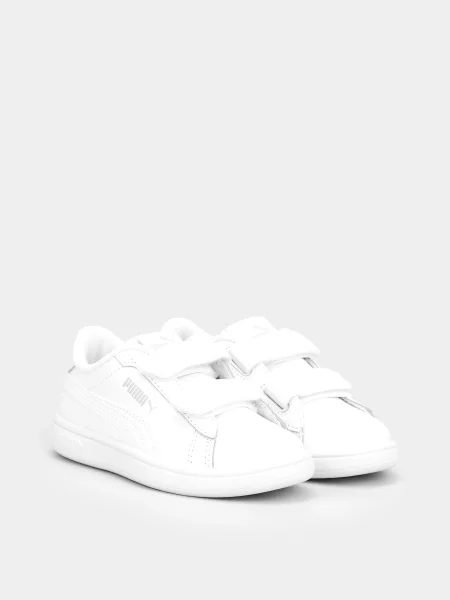 Дитячі Кеди низькі PUMA SMASH L V PS шкіра/синтетичний білий