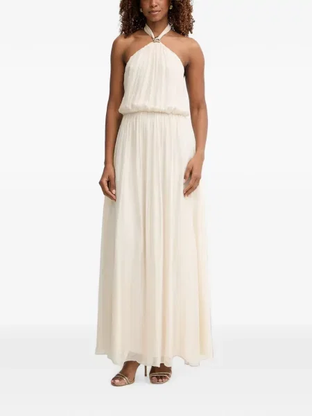 Rochie maxi Haveone cu gât halter