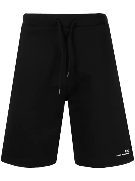 Pantaloni scurți A.p.c. negru