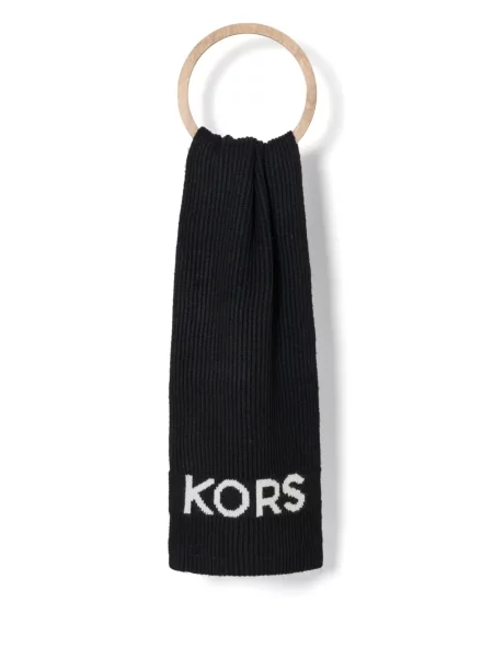 Haftowany bikini Michael Michael Kors o krotszym kroju chunky czarny