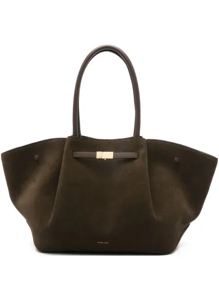 Torebka Demellier zamszowa złota