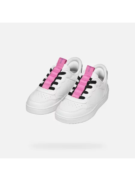 Sneakerși copii Geox alb