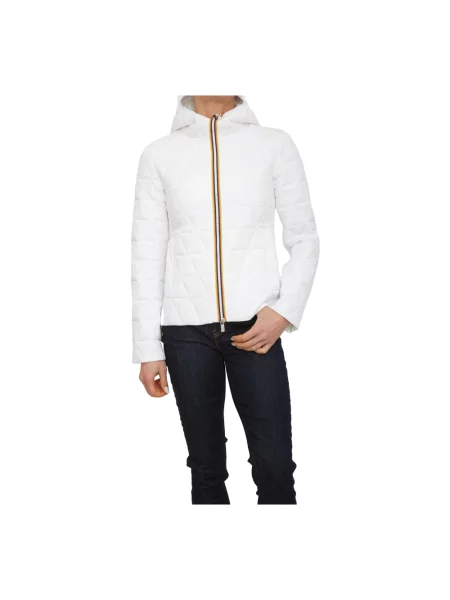 Kurtka pikowana K-way biała