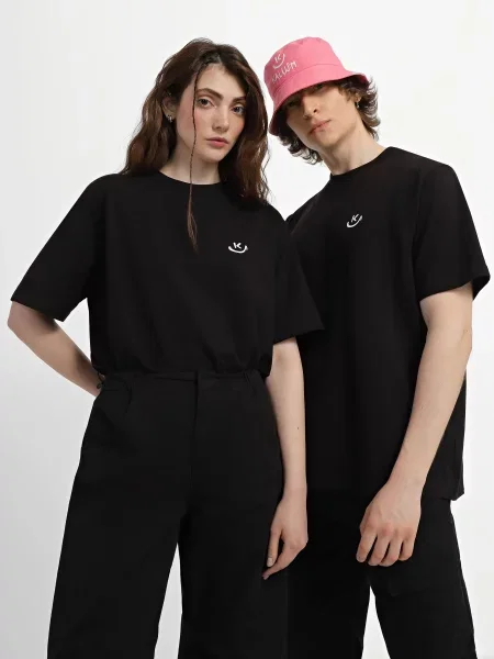 INTERTOP KALUSH Футболка Унісекс Без підкладки чорний