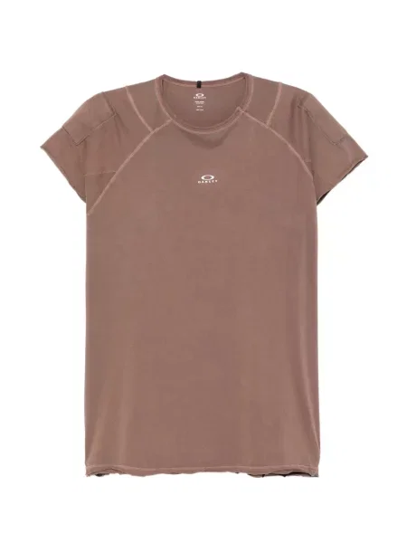 Tricou Oakley cu imagine maro