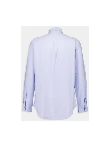 Koszula Givenchy z twillu niebieska