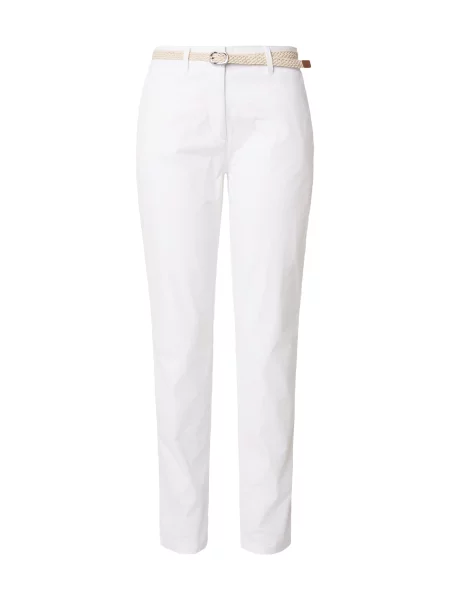 TOM TAILOR Pantaloni eleganți alb
