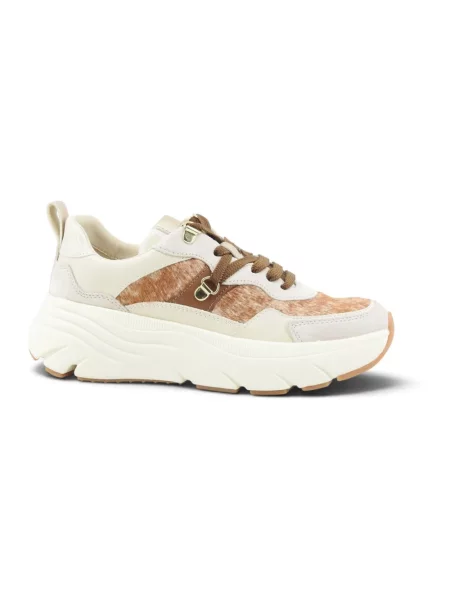Sneakersy Geox beżowe