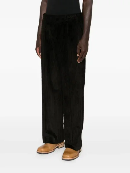 Pantaloni Our Legacy de catifea cord maro