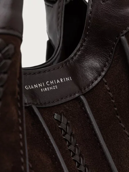 Кожаная сумка через плечо Gianni Chiarini