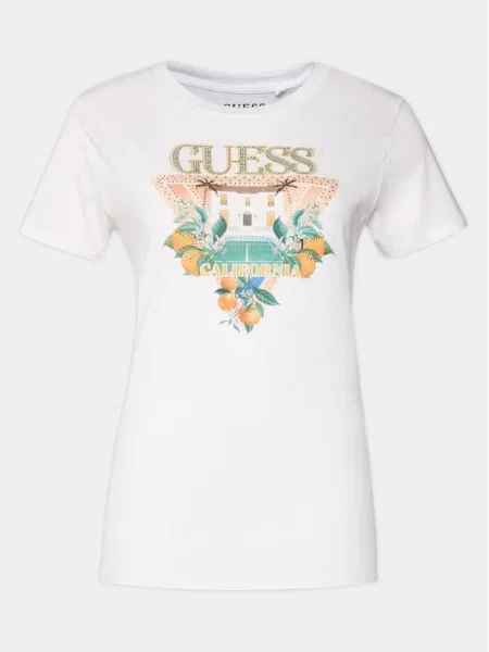 Тениска Guess бяло