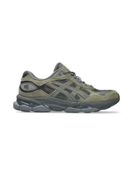 Asics Gel-NYC Graphite Grey Loden Green Mężczyźni Buty sportowe Asics Zielony Size: szare