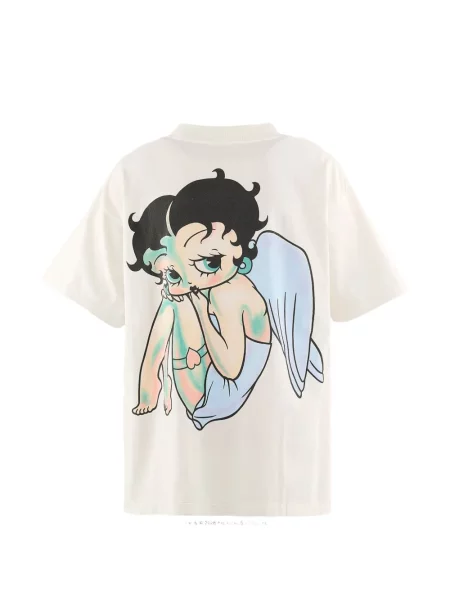 Tricou Saint Mxxxxxx cu imagine alb