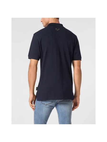 Koszulka polo Philipp Plein niebieska