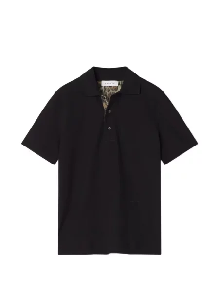 Koszulka polo Lanvin czarna