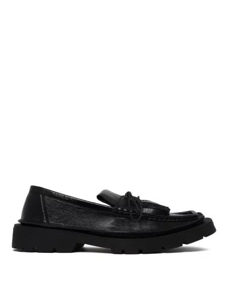 Półbuty Maison Margiela skórzane czarne