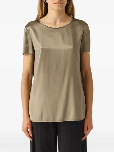 Scurt top Max Mara din satin