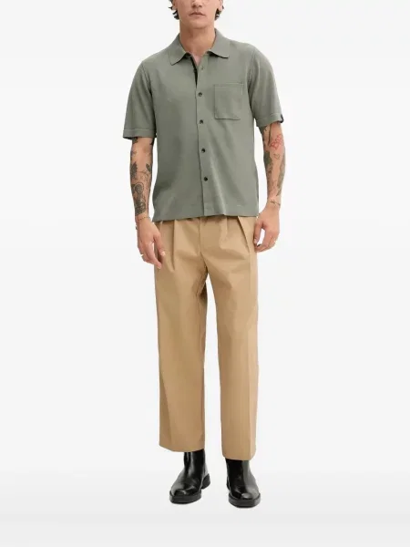 Cămașă Rag & Bone tricotate verde