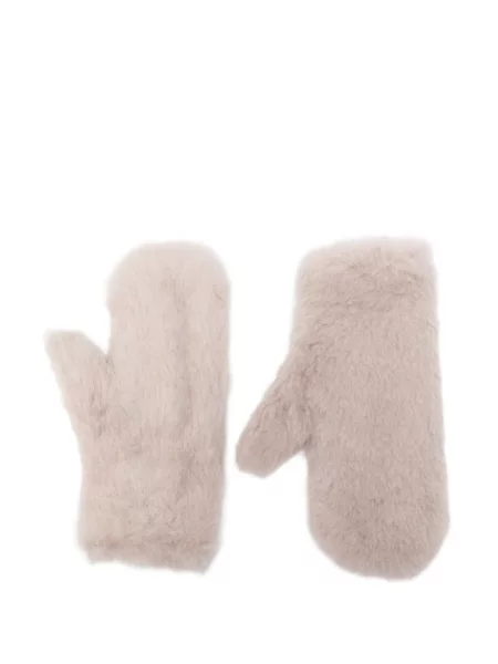 Mănuși Max Mara cu blană