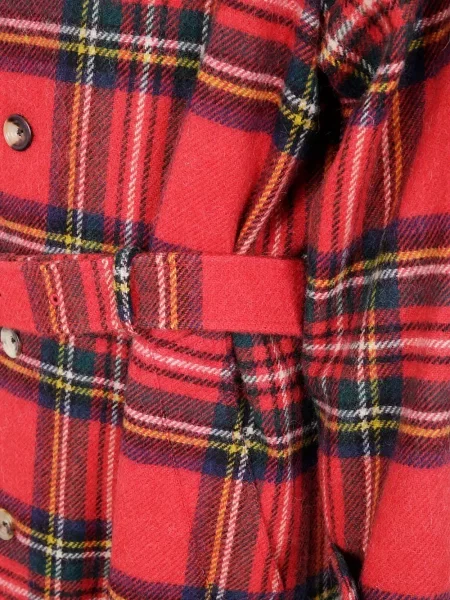 Palton Polo Ralph Lauren în carouri roșu