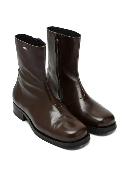 Botine Our Legacy din piele maro