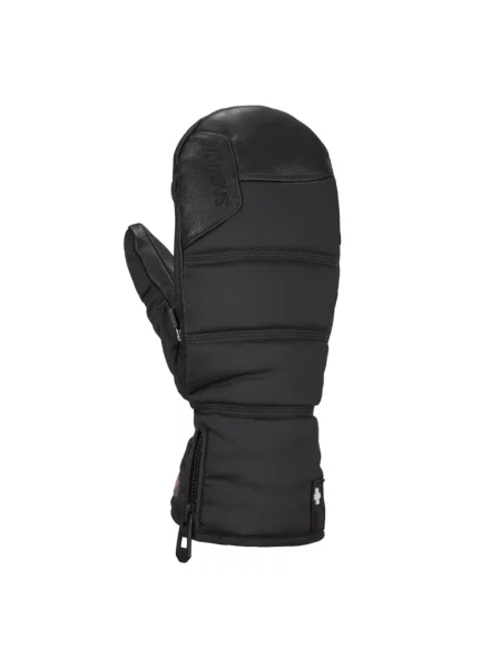 Rękawiczki Snowlife skórzane czarne