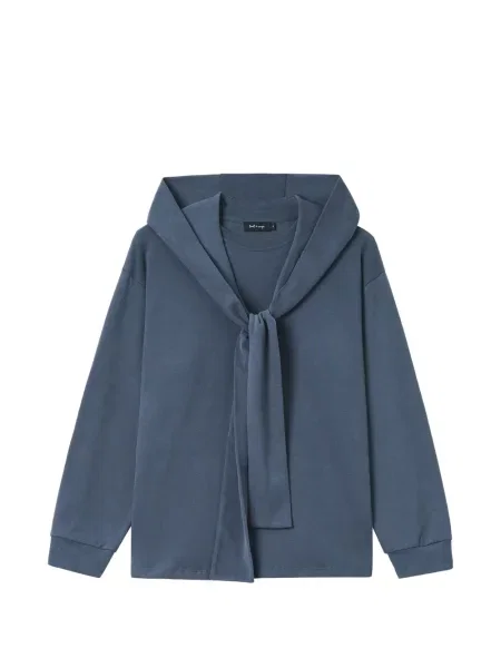 Lung tricou Tout A Coup cu legături albastru