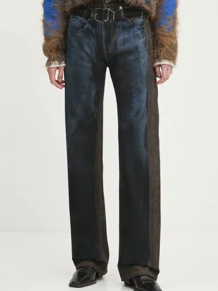 Y/Project jeansy YP TROMPE L'OEIL JEANS high waist