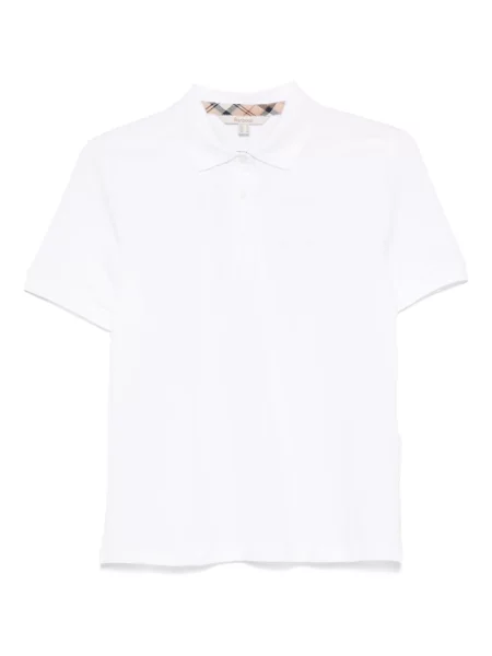 Polo Barbour alb
