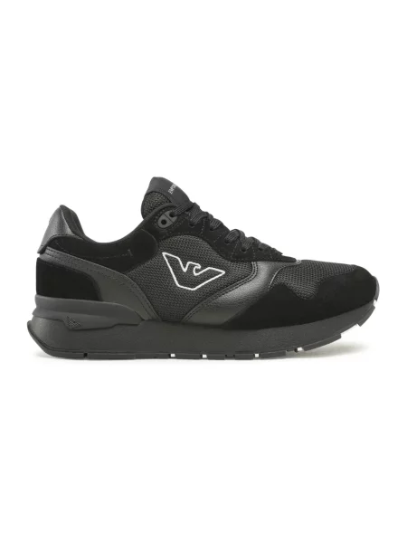 Sneakersy Emporio Armani czarne