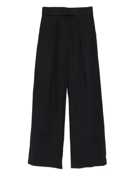 Pantaloni Forte_forte plisate negru
