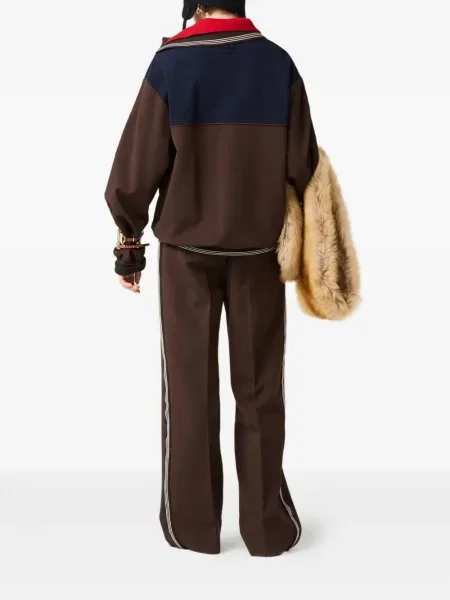 Bluza Miu Miu brązowa