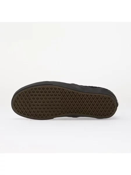 Sneakers Vans Classic Slip-On Woven Suede Black/ Black EUR čierna