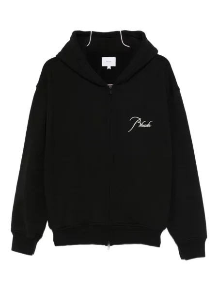 Hanorac cu glugă Rhude cu broderie negru