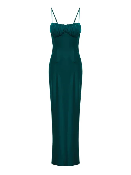 BWLDR Rochie de seară BERNETTE' verde