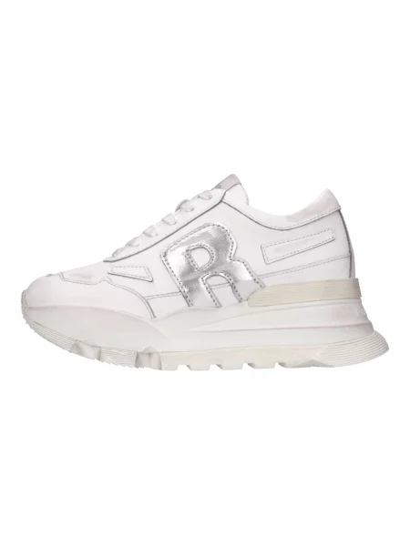 Sneakersy Rucoline skórzane białe