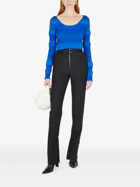 Pantaloni Capasa Milano de lână negru
