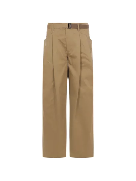 Cu centură pantaloni Sacai