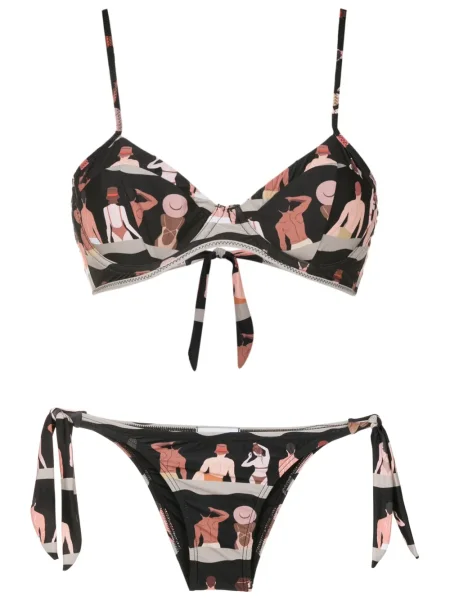 Bikini Amir Slama cu imagine negru